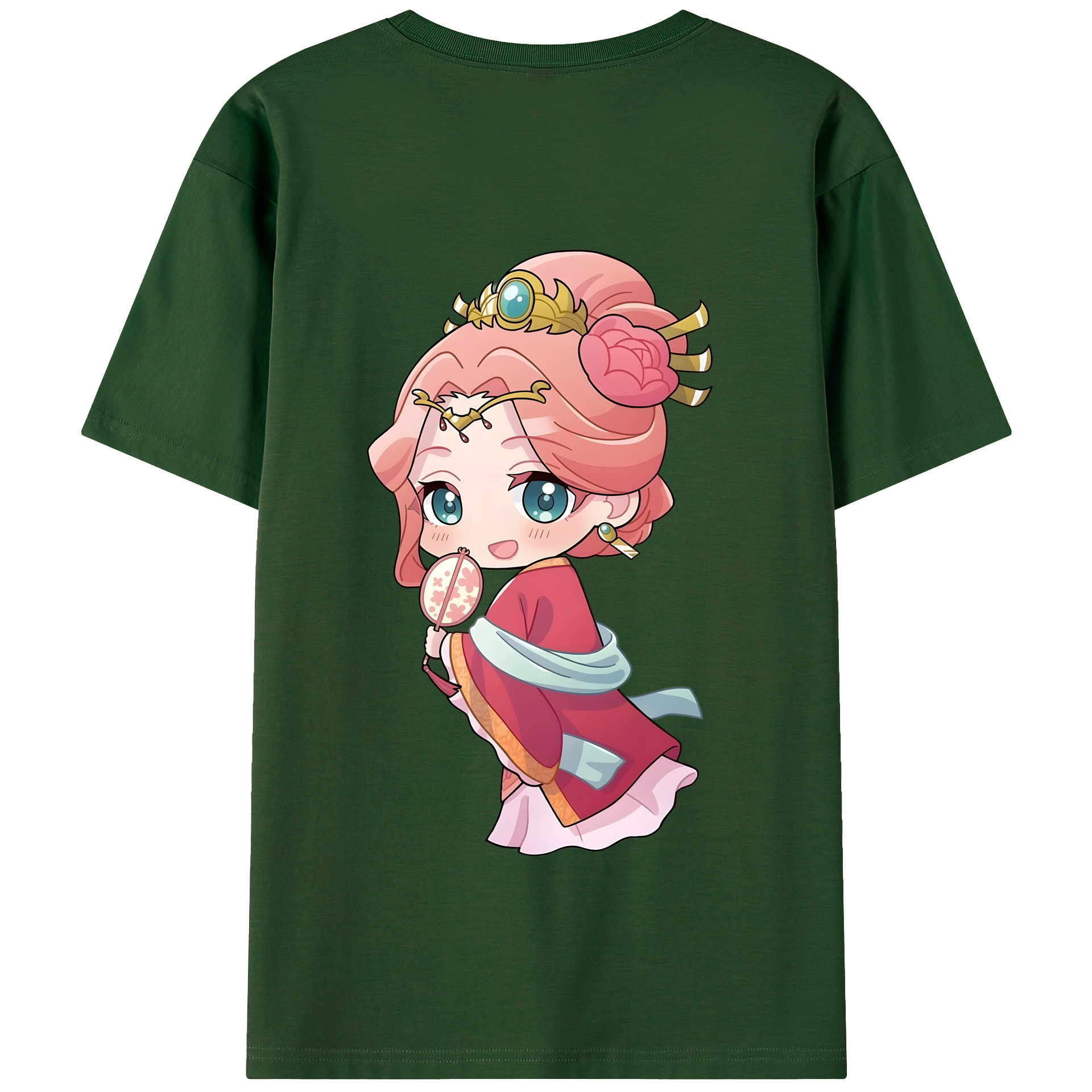 （画像用） 薬屋のひとりごと The Apothecary Diaries 綿100％半袖Tシャツ（背面プリント）